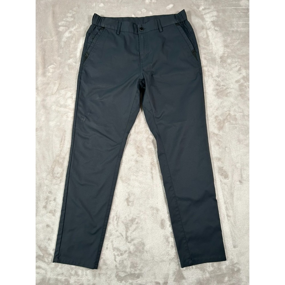 Jack Archer Jetsetter Tech Pant Mens 38x30 Deep Blue Wrinkle Resist Performance - Picture 6 of 14